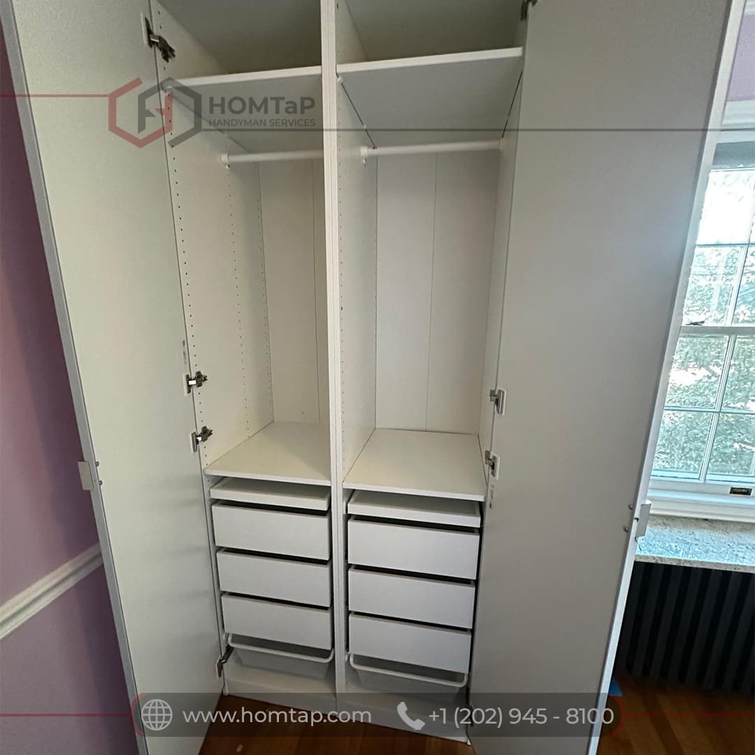Professional Wardrobe Installation for Functional and Stylish Storage
